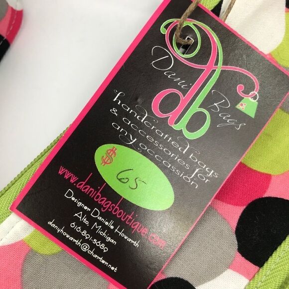 Artisan Hand Crafted Colorful Fabric Crossbody Bag NWT - Picture 13 of 13